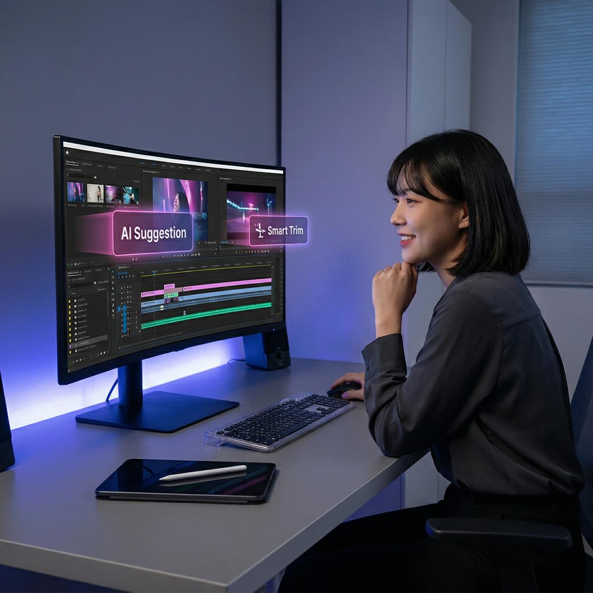 萝莉岛 AI视频剪辑