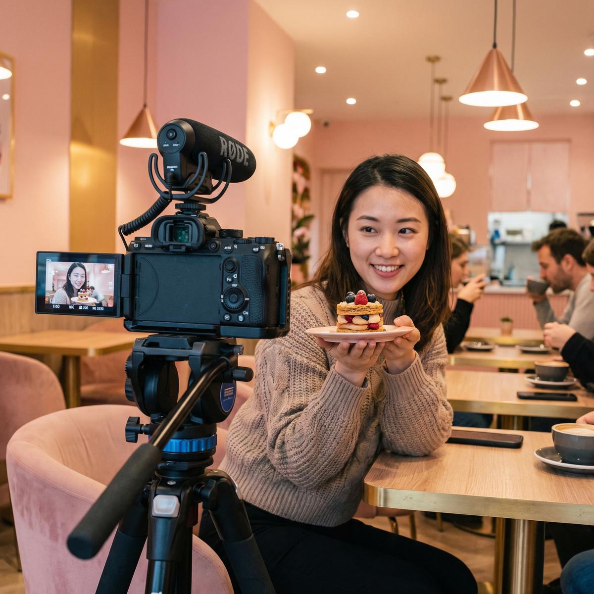 萝莉岛美食探店视频